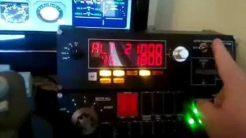 Saitek multi panel and pro flight switch