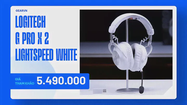 Tai nghe Logitech G PRO X 2 LIGHTSPEED White | QUICK REVIEW
