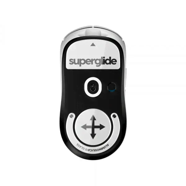 Pulsar Superglide Glass Skates for Logitech G Pro X Superlight (White)-2