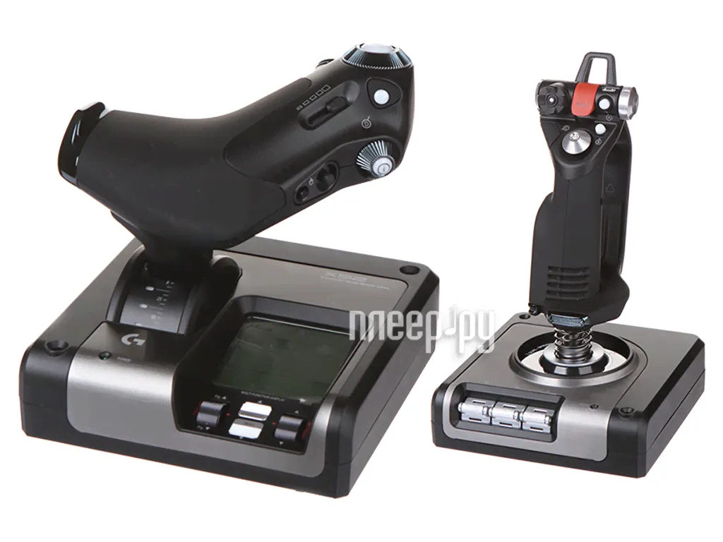 Джойстик Logitech G Saitek X52 Pro Flight Control System 945-000003-0