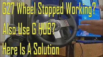 Исправление драйверов игрового программного обеспечения Ghub Braking G27 Logitech