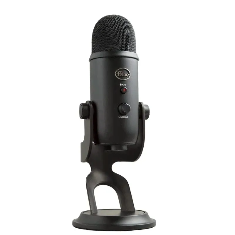 Logitech G Микрофон для подкастов Blue Yeti., черный