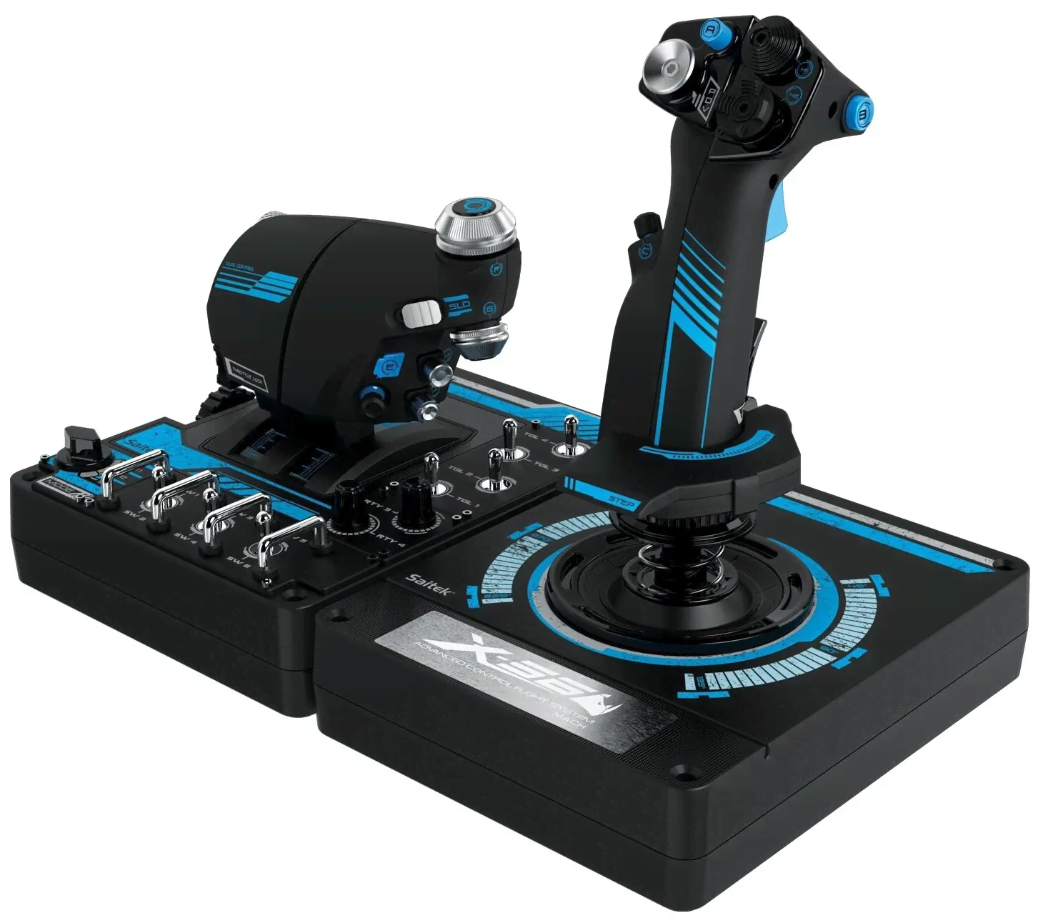 Джойстик Logitech G Saitek X56 H.O.T.A.S., черный
