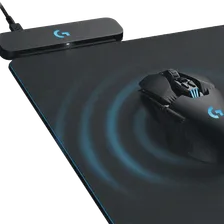 Коврик для мыши Logitech G Powerplay с беспроводной зарядкой для G502 G703 G903 Lightspeed и профессиональный игровой коврик для мыши (art.: 3920bf7d0b91e)