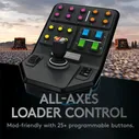 Комплект оборудования для симулятора ферм Logitech G G Heavy Equipment Bundle (руль + педали) - PC - проводной - USB 2.0