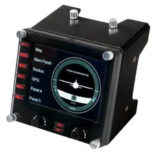 Панель Logitech G Saitek Flight Instrument Panel, черный