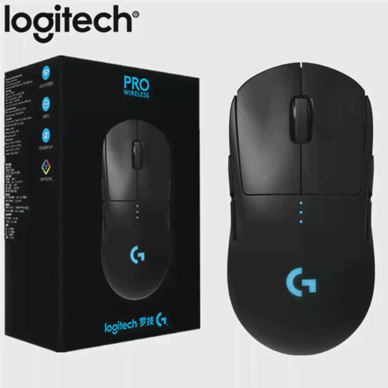 Беспроводная игровая мышь Logitech G PRO, 1-я мышь GPW HERO 25K, сенсор E-sports, мышь с механической зарядкой для игроков (art.: 3920bea970f14)-4