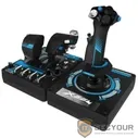 945-000002 Logitech G Saitek Pro Flight X56 Rhino черный