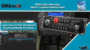 (Sim Video) New User #8 | SPAD.neXt | Logitech Switch Panel