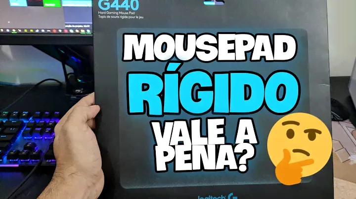MOUSEPAD RÍGIDO LOGITECH G440 VALE A PENA ? - Tracking INSANO