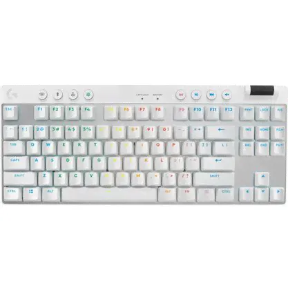 Игровая клавиатура Logitech G Pro X TKL GX Brown Taktile (белый)-0