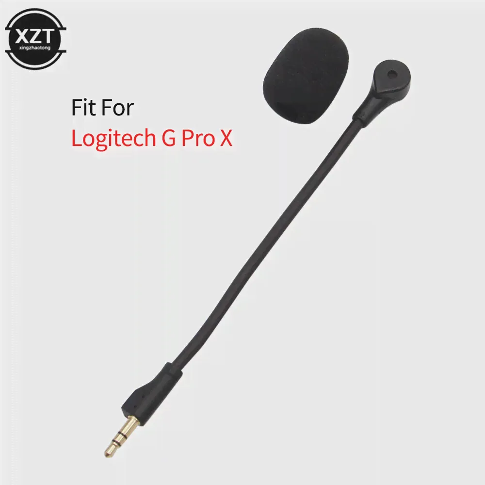 Замена игры микрофон бум 3,5 мм микрофон для Logitech G Pro X для Steelseies E-Sports Game Hearset Hearning Mic Mic